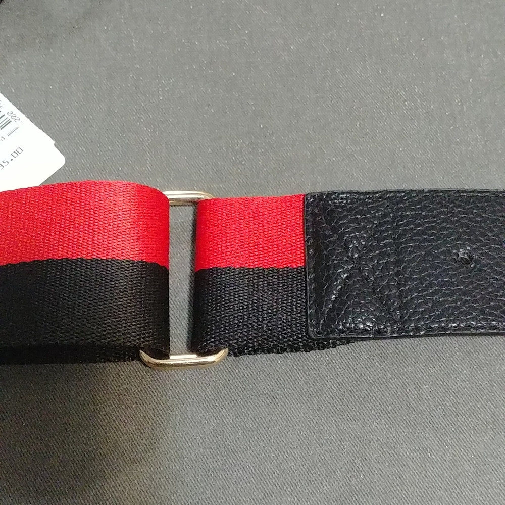 FREE with Bundle,NWT leather/fabric adjustable belt - Picture 2 of 4